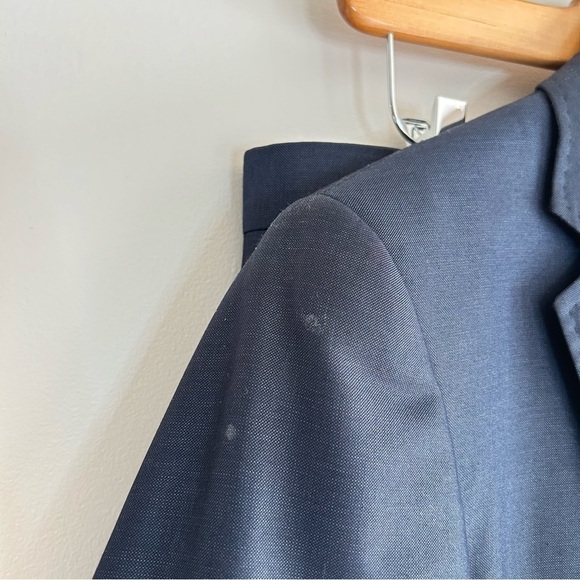 Vintage Kenzo Navy Two Piece Suit sz 34 - Picture 13 of 16